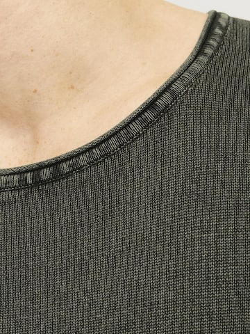 JACK & JONES Regular fit Пуловер 'Leo' в зелено