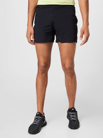 Superdry Regular Sports trousers 'Run Race' in Black: front