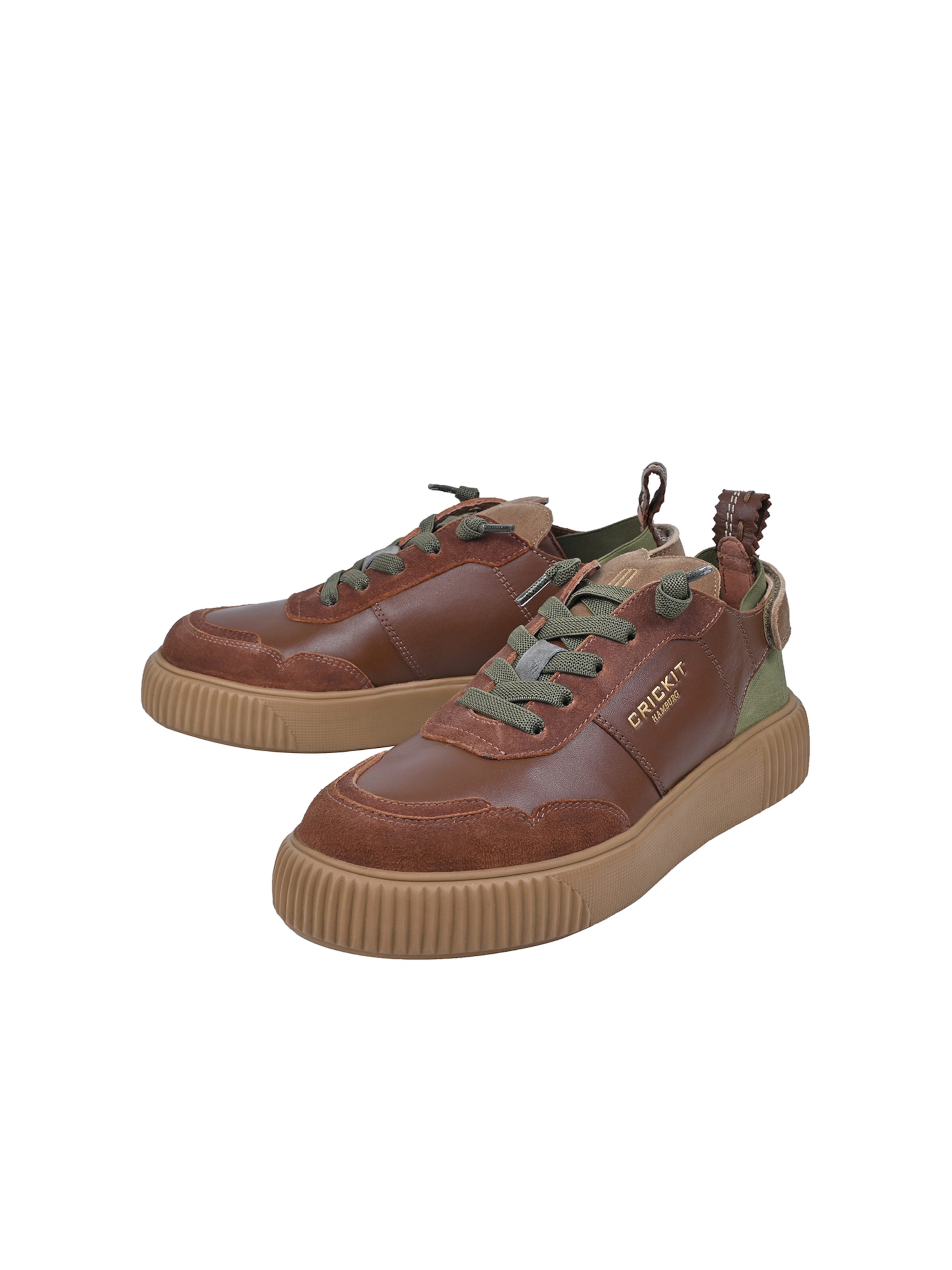 Crickit Sneakers laag ' PARIA ' in Bruin
