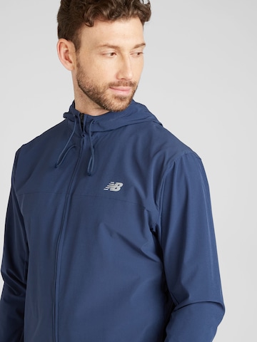 Veste de sport new balance en bleu