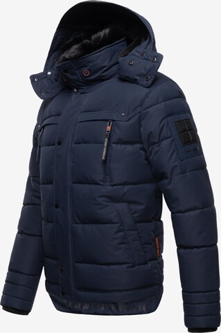 STONE HARBOUR Weatherproof jacket 'Witaas' in Blue