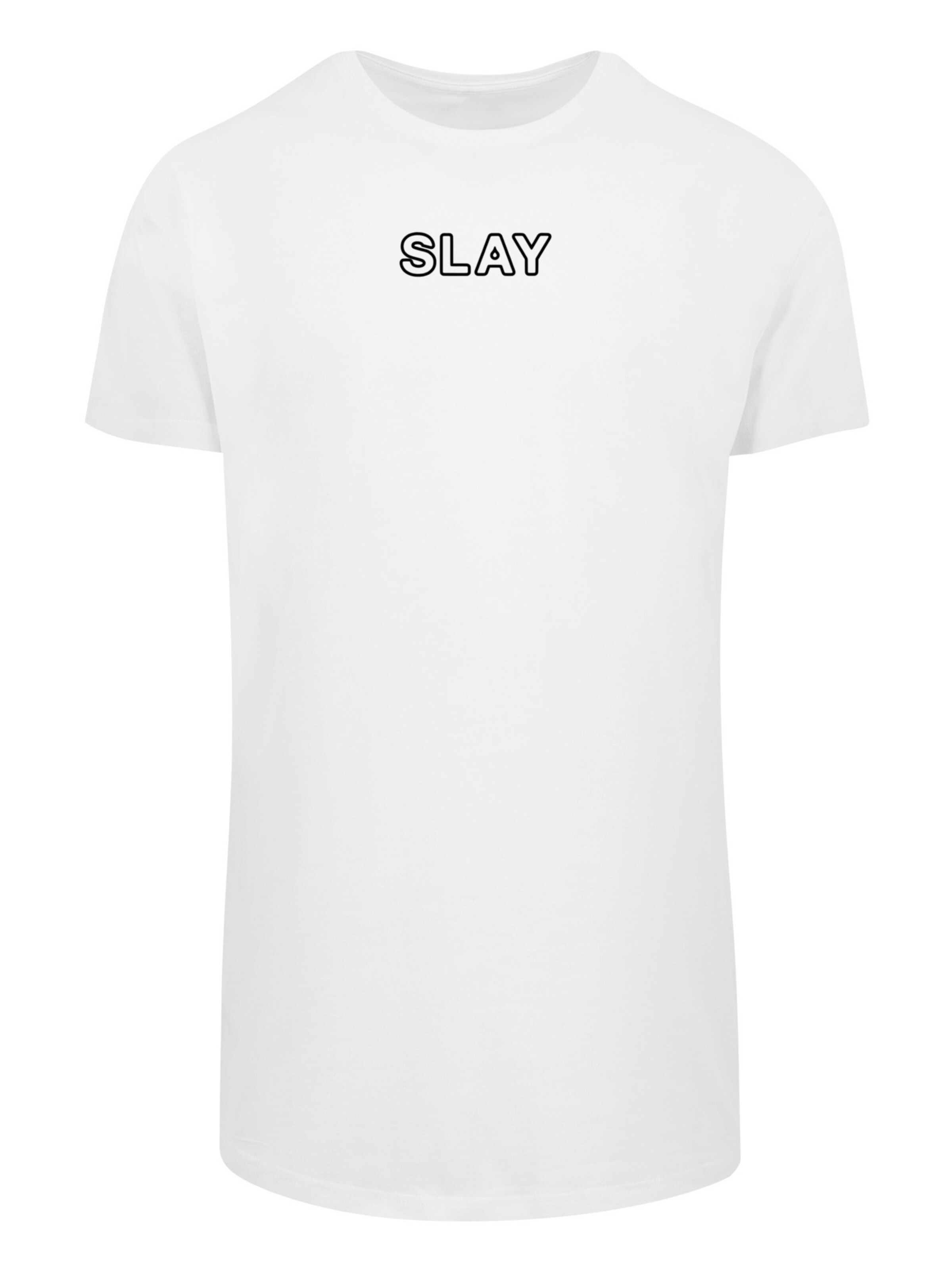 F4NT4STIC Shirt 'Slay' in White: front