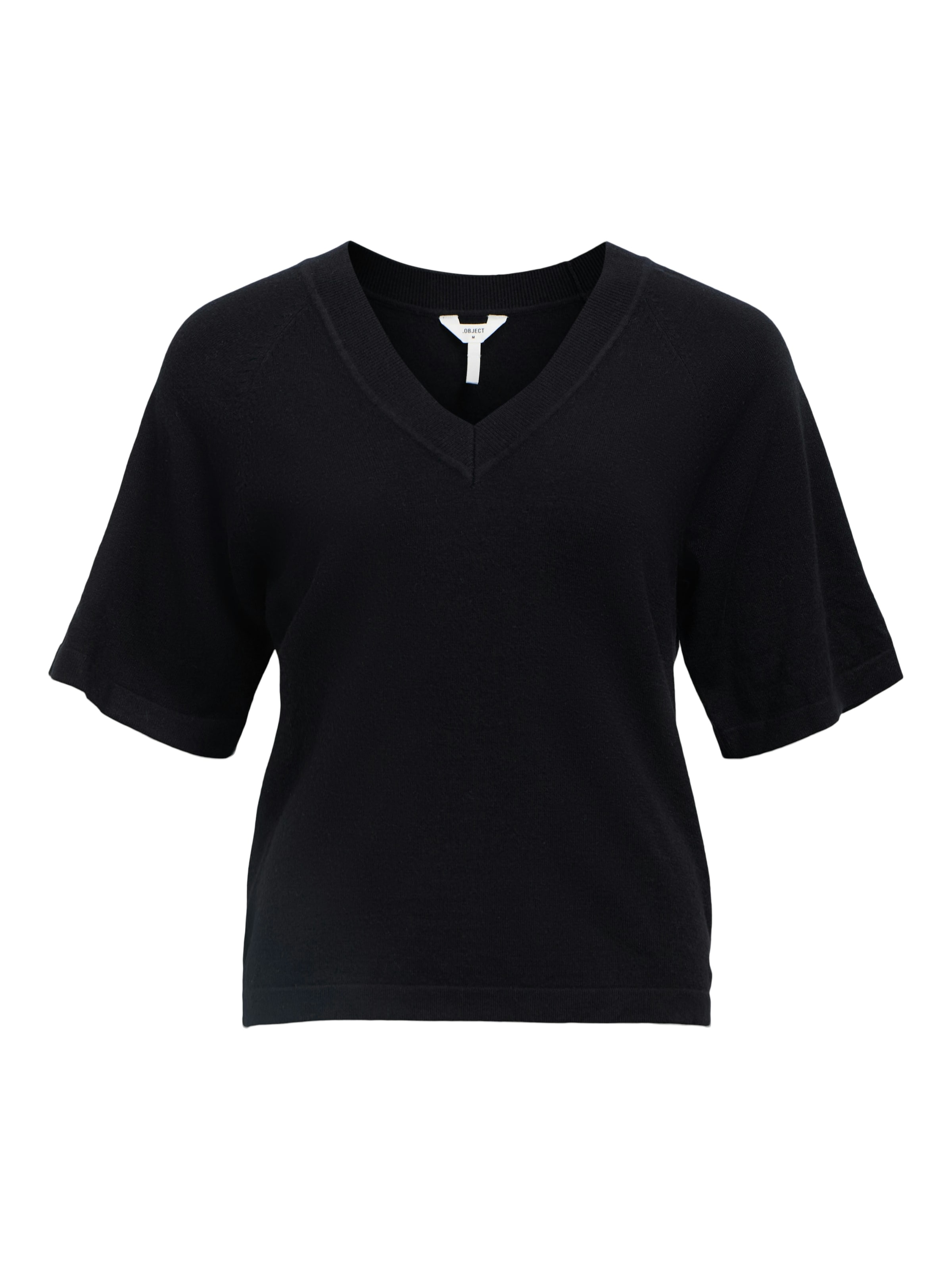 OBJECT Trui 'Thess' in Zwart: voorkant