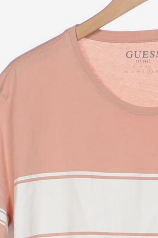 GUESS T-Shirt L-XL in Orange