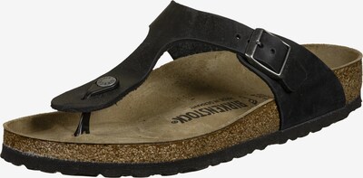 BIRKENSTOCK Сандали с разделител за пръстите 'Gizeh' в черно, Преглед на продукта