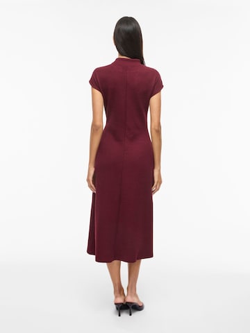 VILA Strikkjole 'VIRaffi' i rød