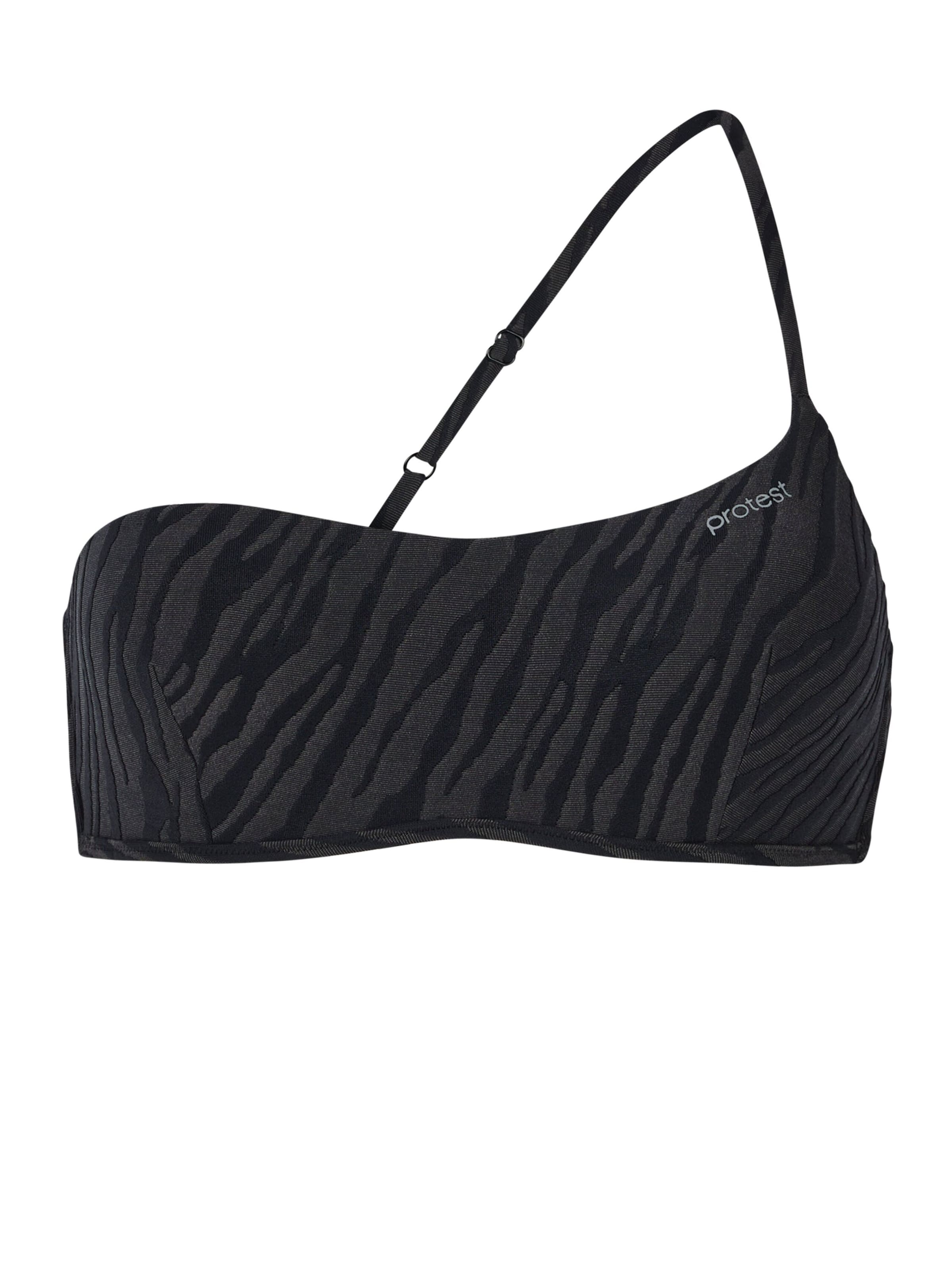 PROTEST Bandeau Bikini 'PRTGill' in Schwarz