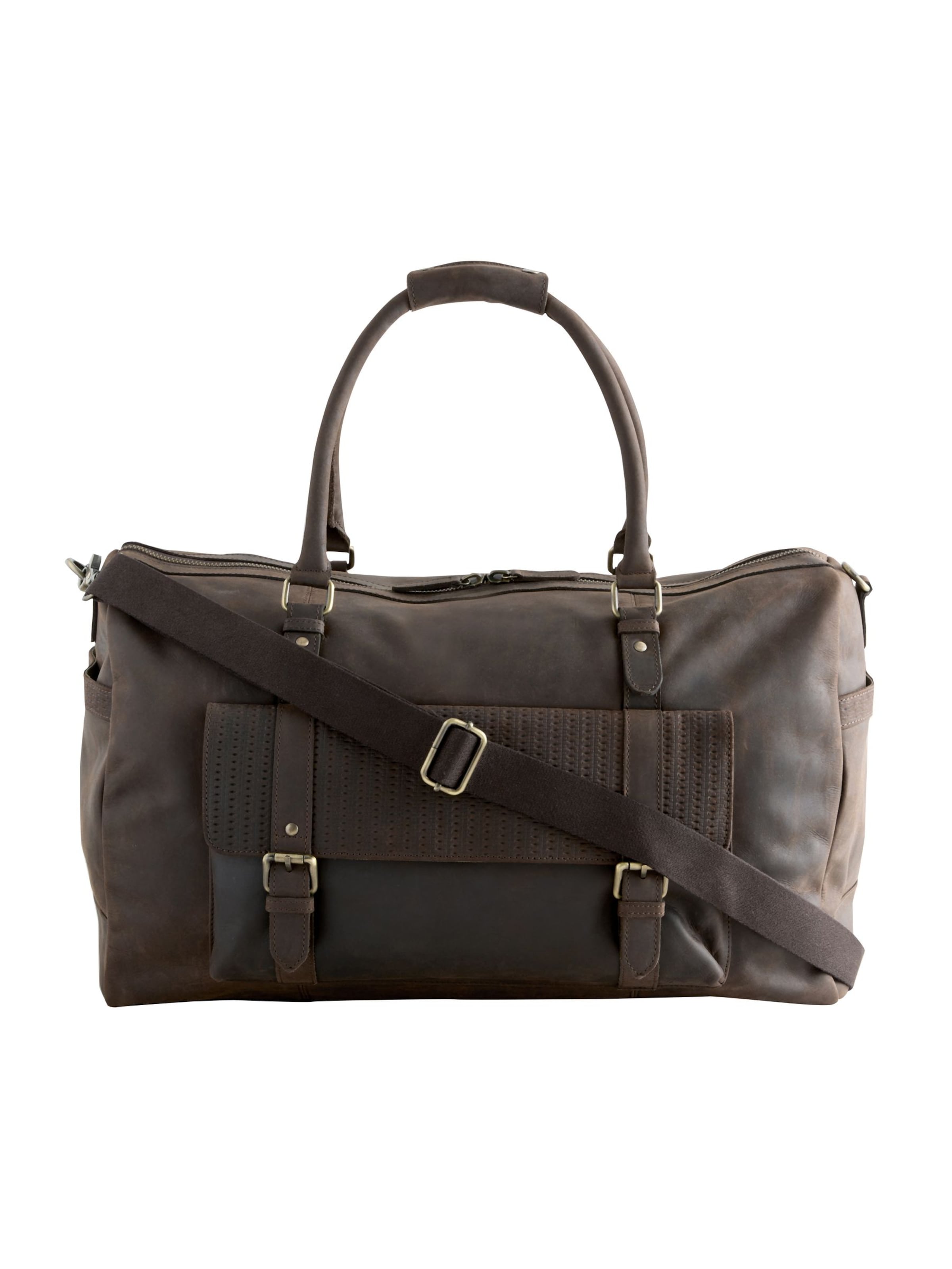 Next Weekendväska i brun: framsida