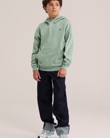 WE Fashion - Sweatshirt em verde