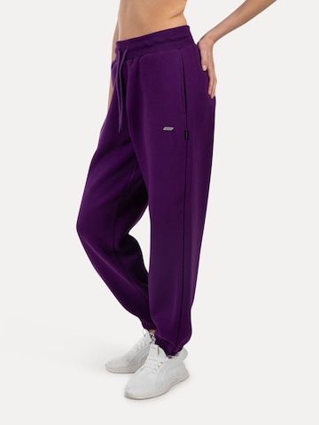 Effilé Pantalon Smilodox en violet