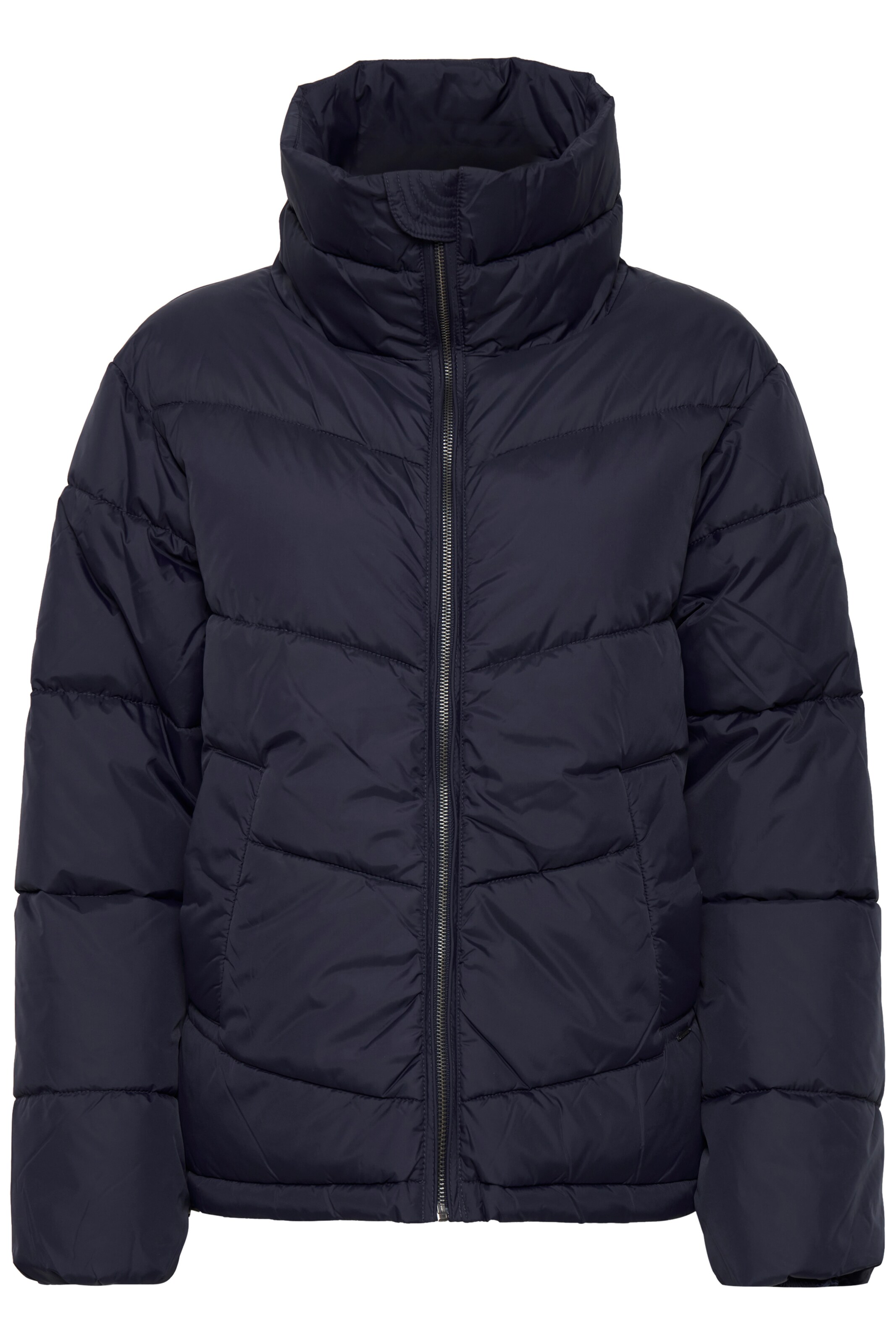 Veste d’hiver 'BYBOMINA PUFFER' b.young en bleu : devant