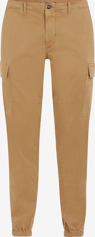 Regular Pantalon cargo TOMMY HILFIGER en beige : devant