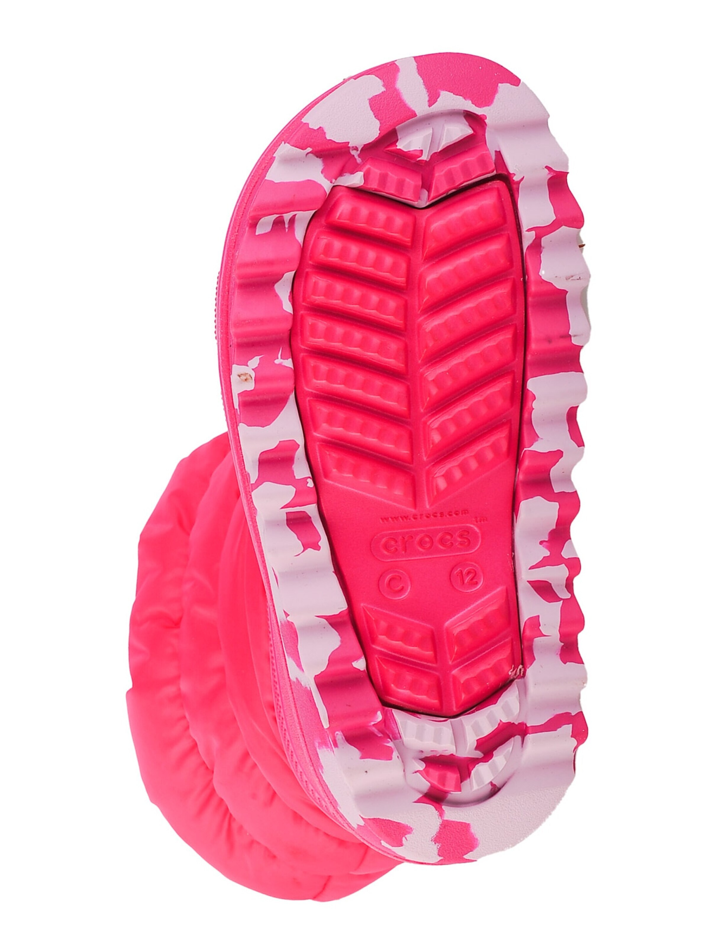 Crocs Laarzen 'Crocs Classic Neo Puff Boot Kids' in Roze