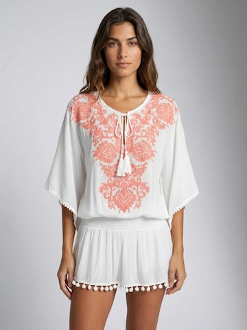 Miss June Blouse 'Natalya' in Mixed colours: front