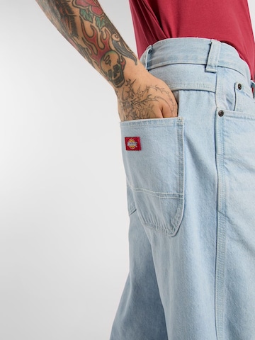 DICKIES regular Jeans '954 RELAXED STRAIGHT WORK JEANS' i blå