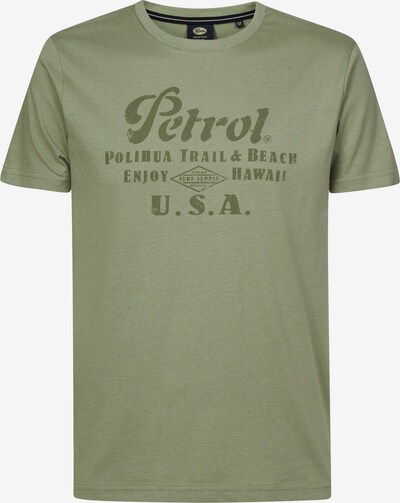 Petrol Industries Camiseta 'Sandcastle' en verde / verde oscuro, Vista del producto