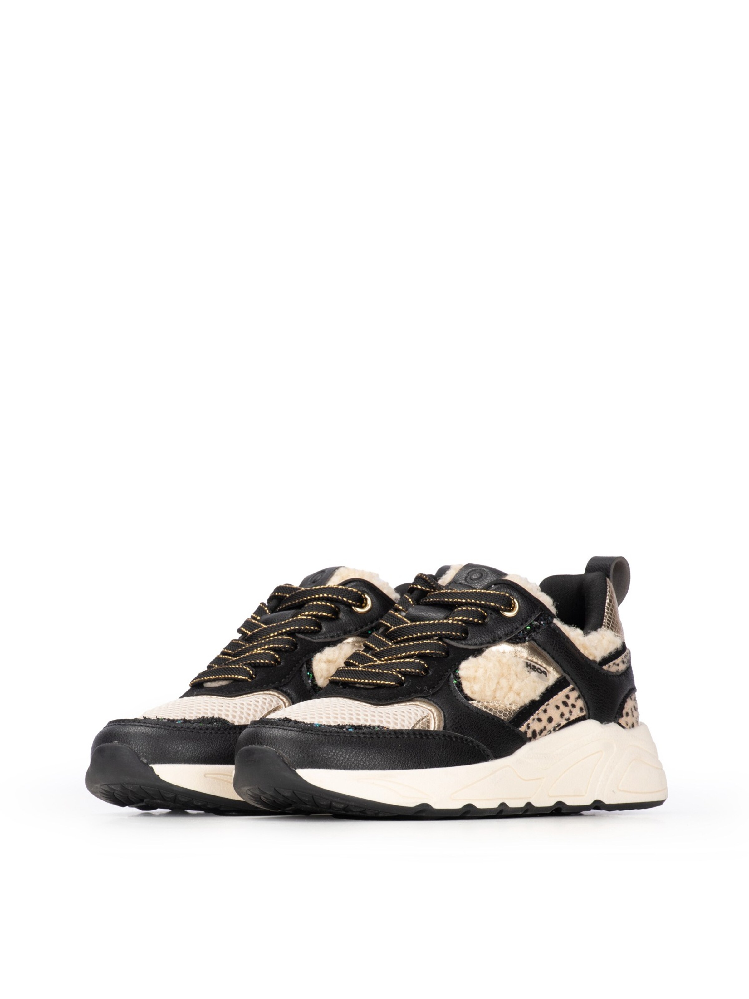 Baskets 'Minion' POSH by Poelman en noir