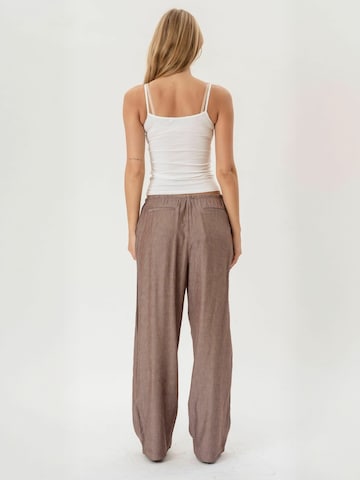 ITS MAY Regular Trouser ' Florentina ' in Braun