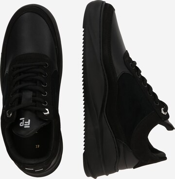 Filling Pieces Platform trainers in Black