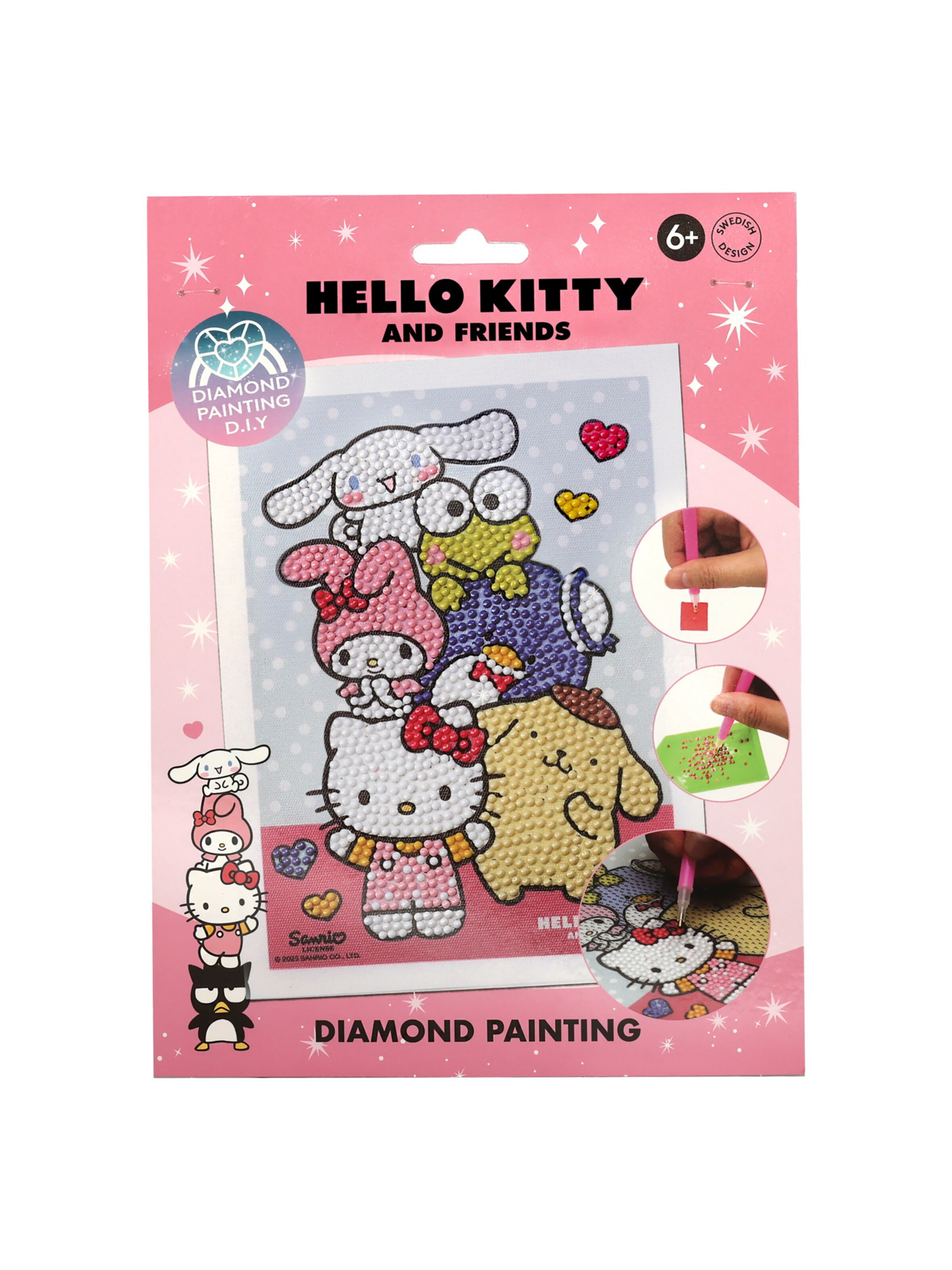 HELLO KITTY Bastelset 'DIY' in Weiß