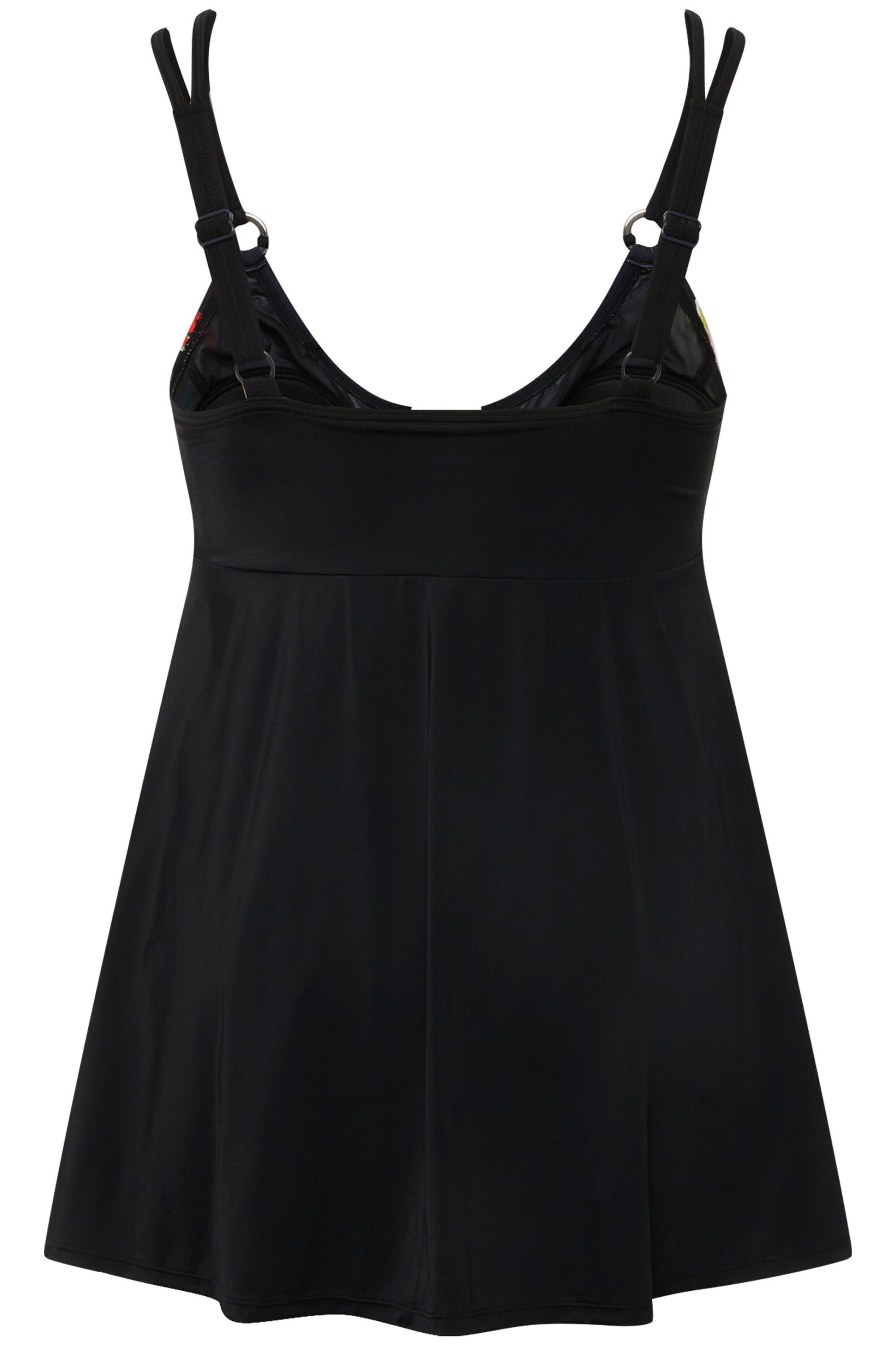 Ulla Popken Badeanzug in Schwarz