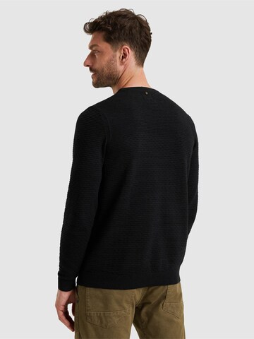 PME Legend Sweater 'Pullover in mouliné cotton' in Blue