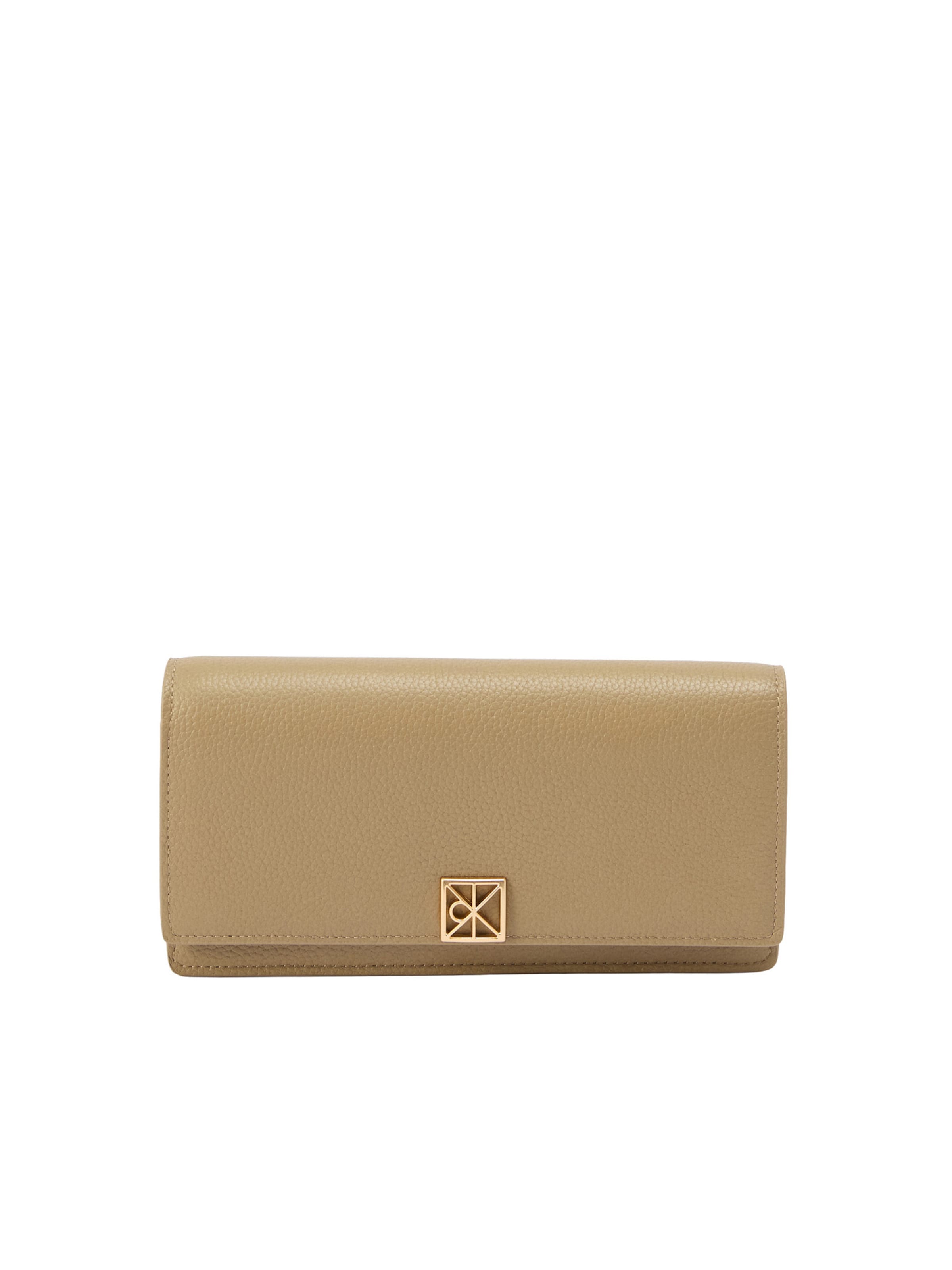 Calvin Klein Портмоне в Коричневый: спереди