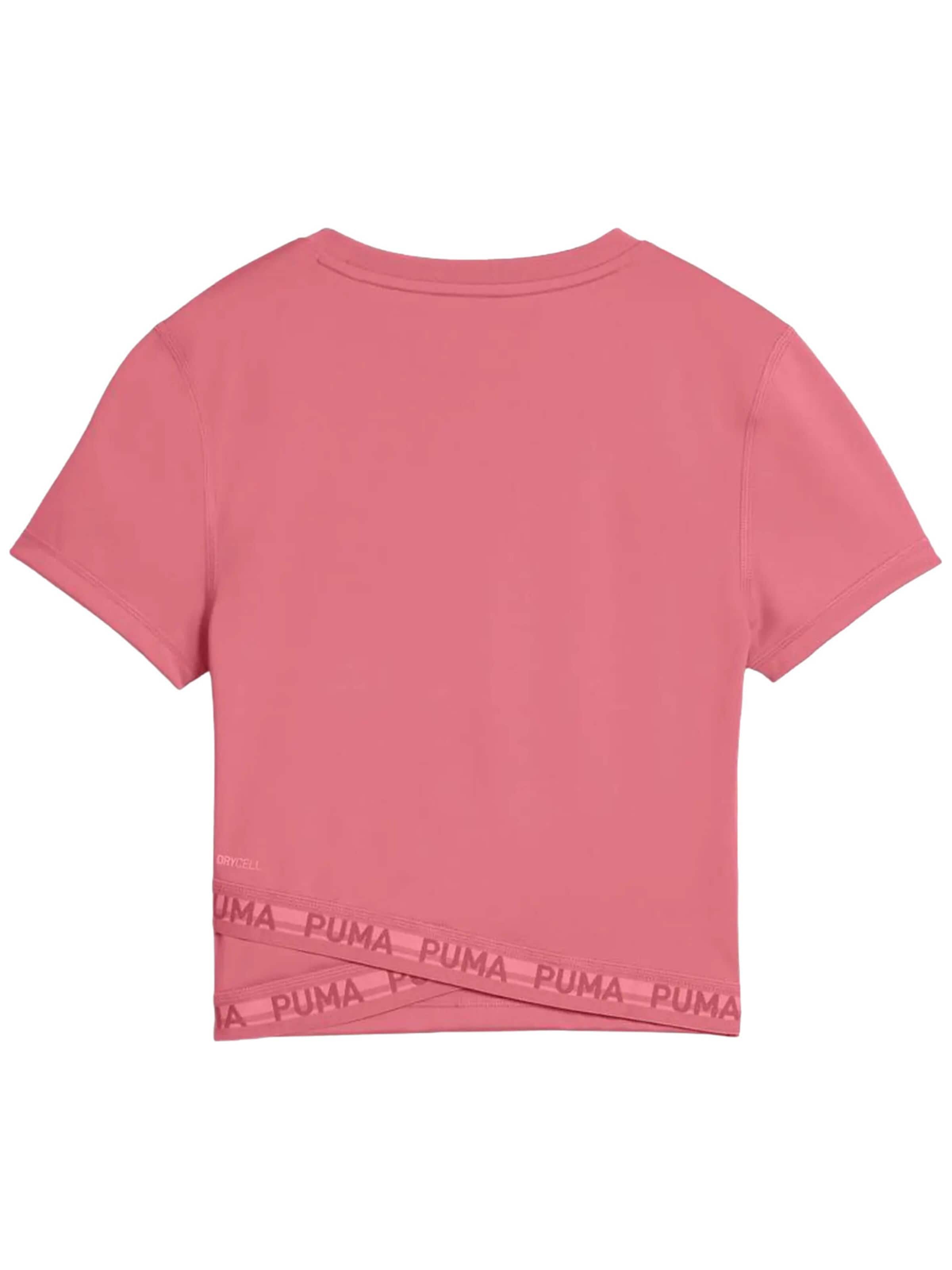 PUMA - Camiseta 'Puma W Strong Cross Back Tee' en rosa