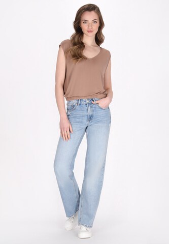 DreiMaster Maritim - Top 'Everyday Fashion' en beige