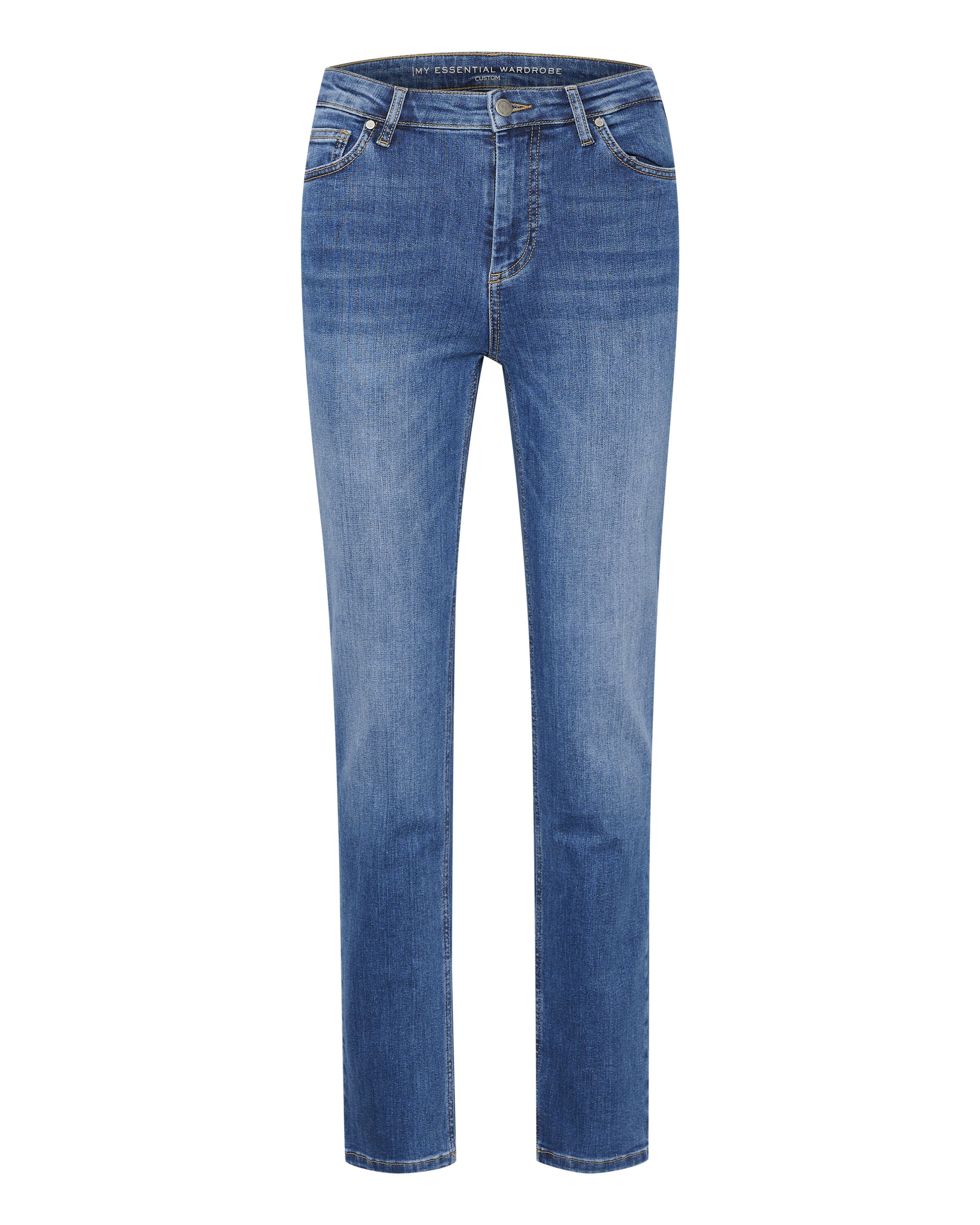 My Essential Wardrobe Slimfit Jeans 'Celina' in Blauw: voorkant