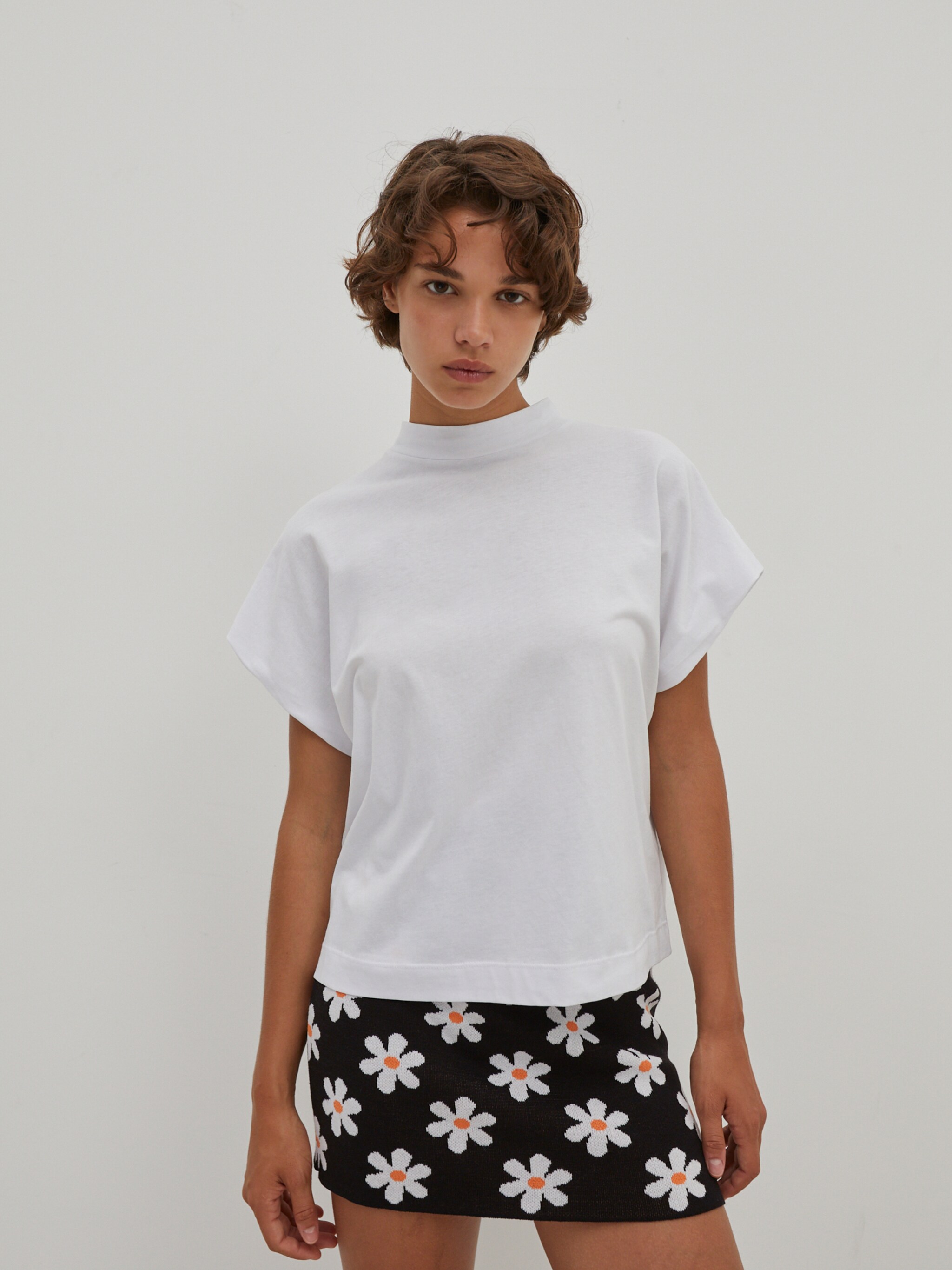 EDITED Producten Shirt 'Valentina' Wit