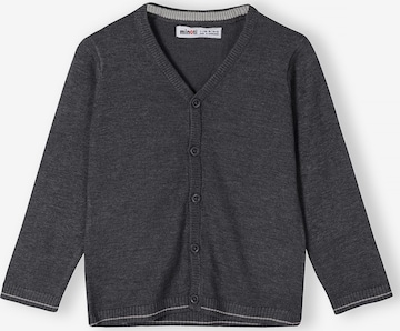 MINOTI Knit cardigan in Grey: front