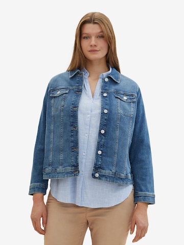 Tom Tailor Women + Between-season jacket in Blue: front