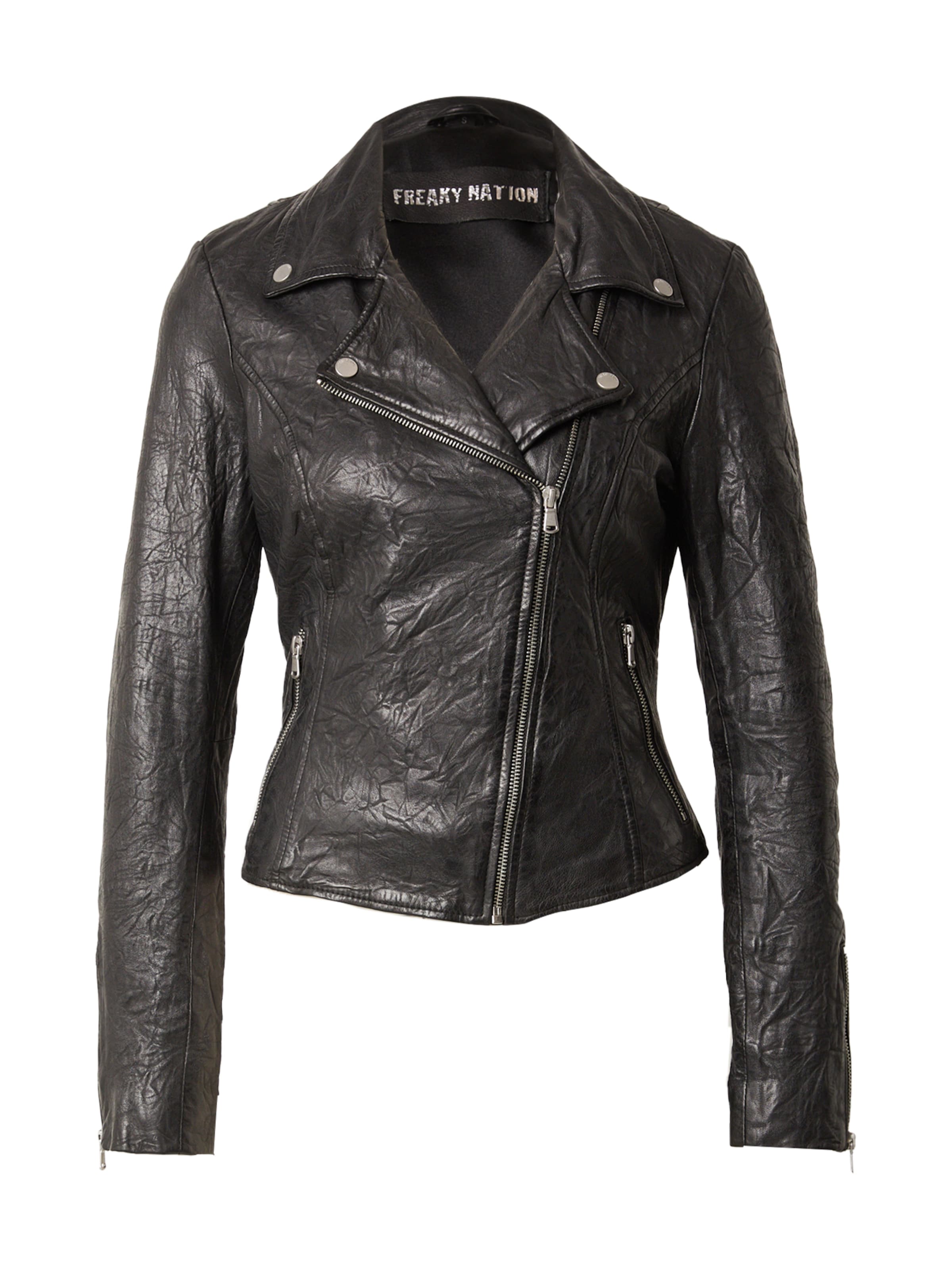 FREAKY NATION Kurtka przejściowa &#x27;Bezzi&#x27; w kolorze czarny: przód