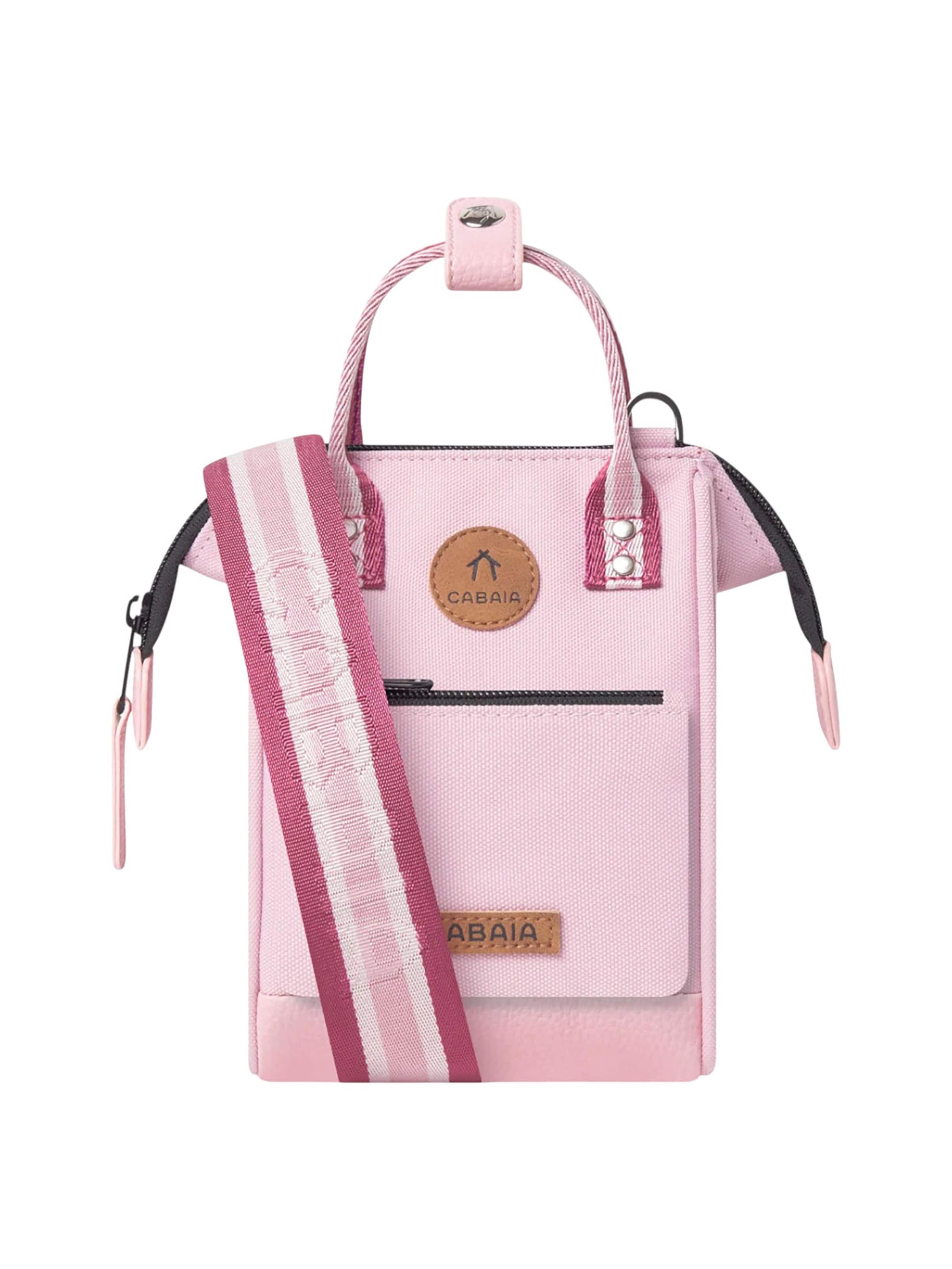 Cabaia Crossbody Bag 'Assouan Nano' in Pink: front