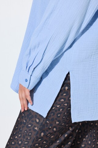 MIAMODA Bluse in Blau