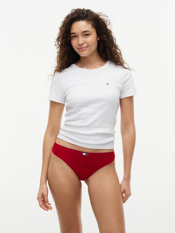 String 'Heritage' Tommy Hilfiger Underwear en rose : devant