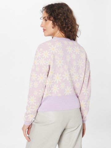 Cardigan 'BLOSSOM' ONLY en violet