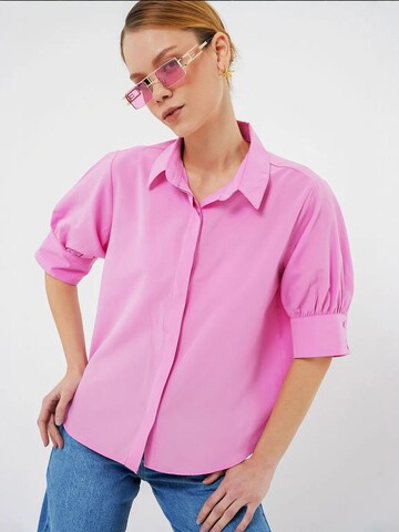 Bigdart Bluse in Pink: Vorderseite