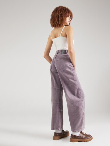 Monki - Ropa ancha Vaquero en lila