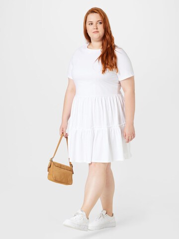 River Island Plus Dress in White