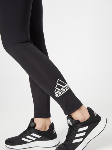 ADIDAS PERFORMANCE Skinny Sportbroek in Zwart