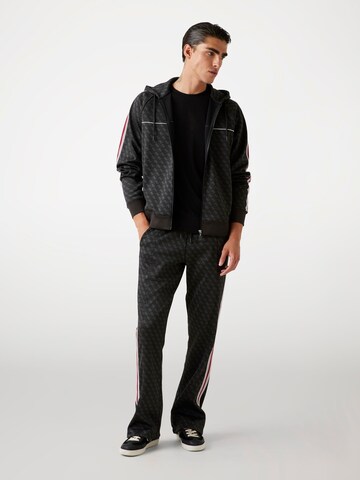 GUESS Sweatjacke in Schwarz