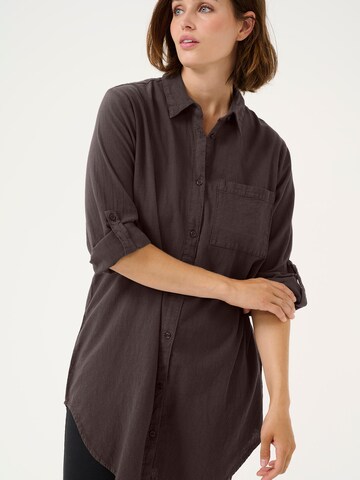 Kaffe Blouse 'NAYA' in Brown