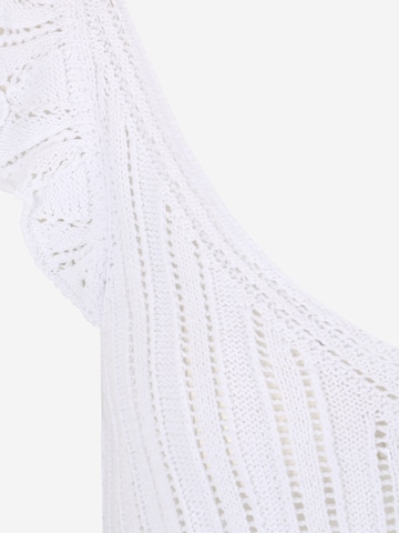 Only Tall Knitted Top 'LUNIL' in White