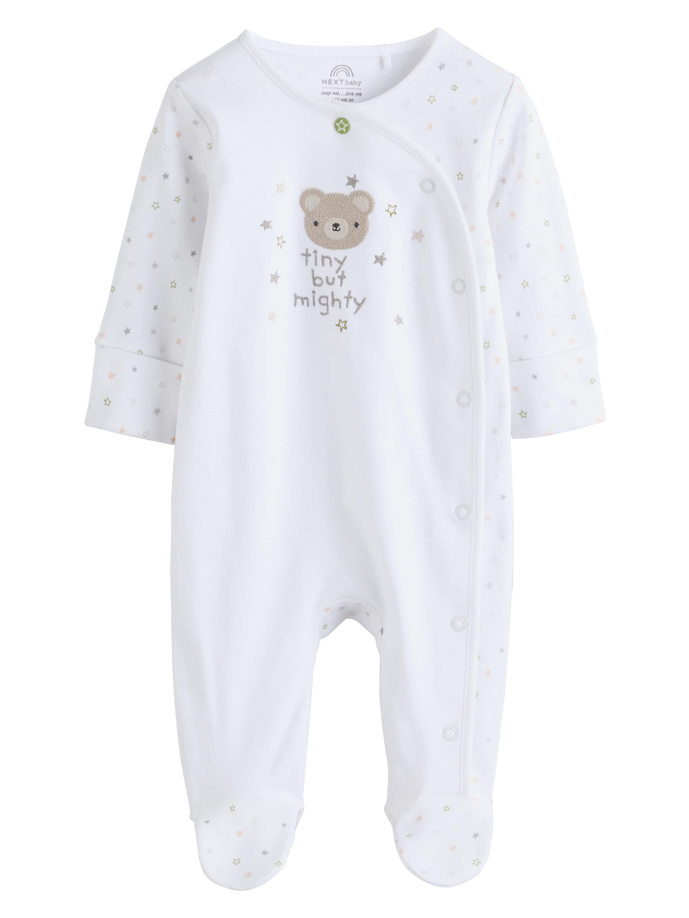 Next Schlafanzug in Weiß: Vorderseite