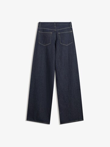 Wide leg Jeans di Bershka in blu