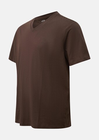 T-Shirt s.Oliver Men Big Sizes en marron : sur le côté