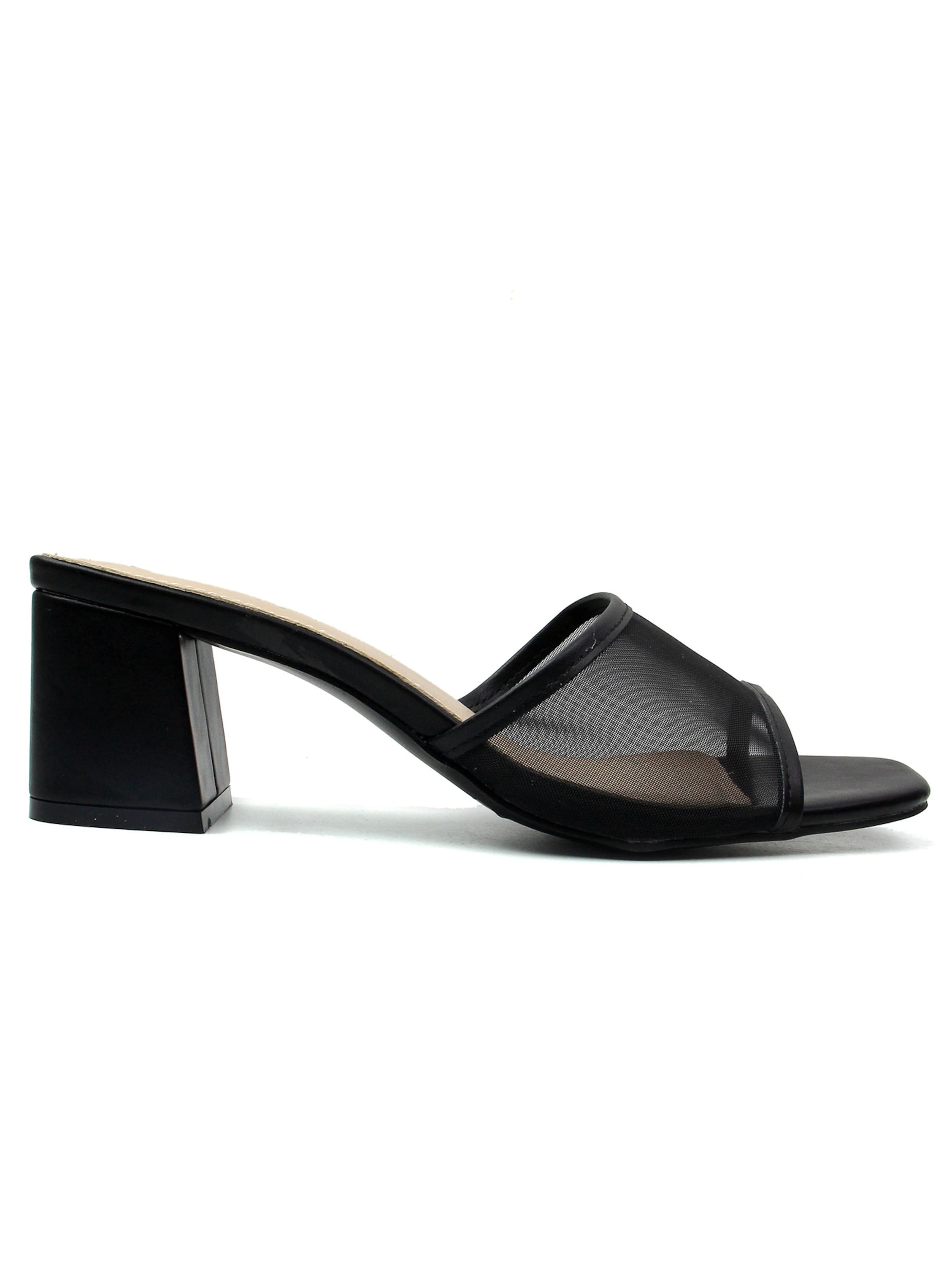 CelenaNatikače s potpeticom 'Catia' - crna boja