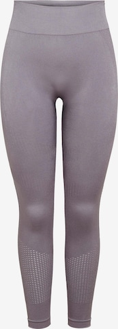 ONLY PLAY Skinny Workout Pants 'Saba' in Purple: front